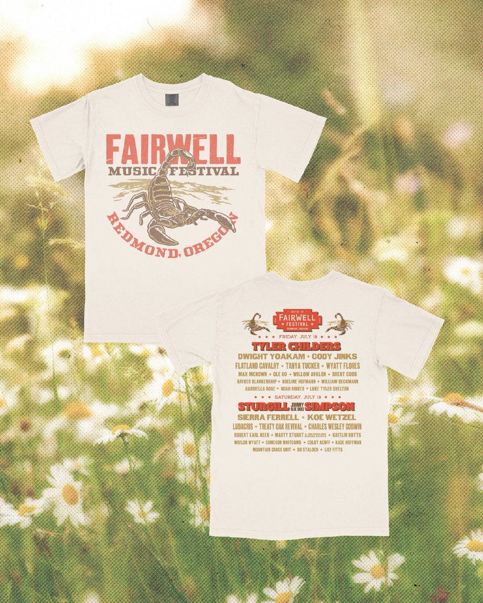 fairwellfest's tweet image. Limited merch available online NOW! Don’t miss out, get the last few items from our 2025 Collection before they’re gone: store.fairwellfestival.com