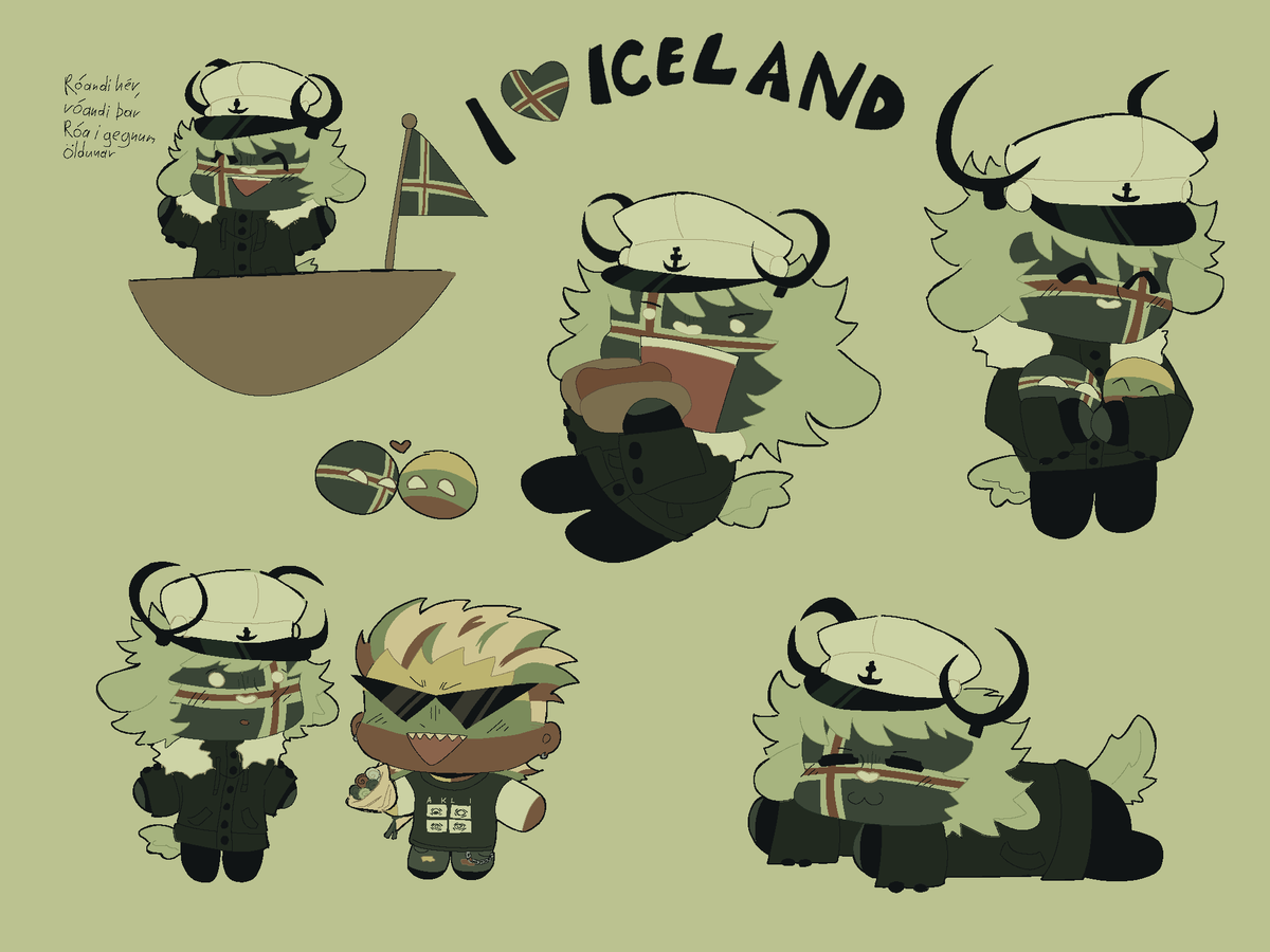 Bassposting's tweet photo. Chibi doodles of Iceland for the heart and soul (Ft. Lithuania)

#CountryHumans #CountryhumansIceland #CountryHumansLithuania #IceLith https://t.co/Zh7kb1c0SJ