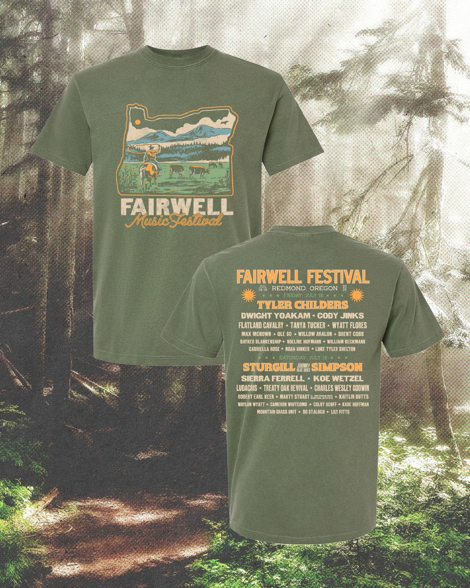 fairwellfest's tweet image. Limited merch available online NOW! Don’t miss out, get the last few items from our 2025 Collection before they’re gone: store.fairwellfestival.com