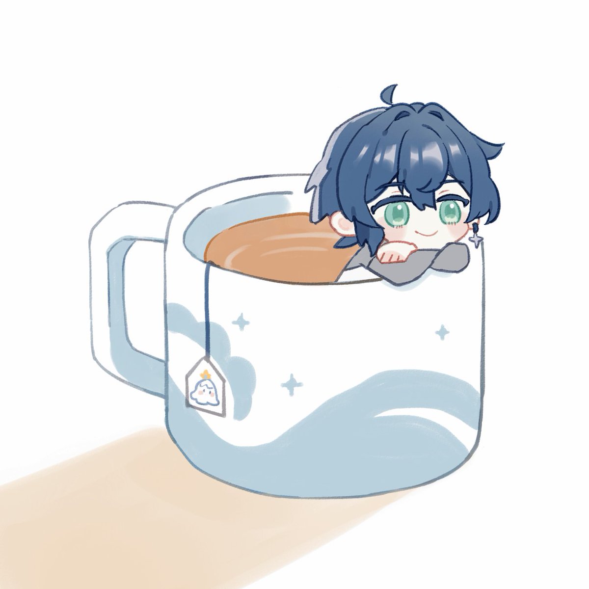 早安!美好的週日早晨來一杯好喝的鮮奶茶🫴
#鯨點藝術