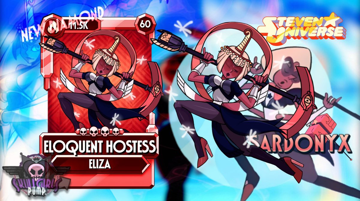 Eliza as Sardonyx from Steven Universe 

#SkullgirlsMobile #skullgirls #StevenUniverse <a href="/sgmobile/">Skullgirls Mobile</a>