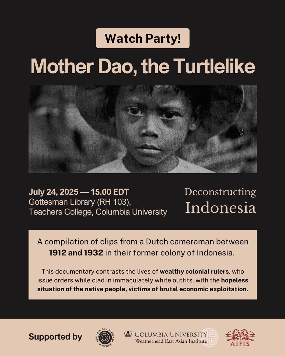 We don't have class next week, but we'll watch "Mother Dao, The Turtlelike" together! 

See you then! 😁