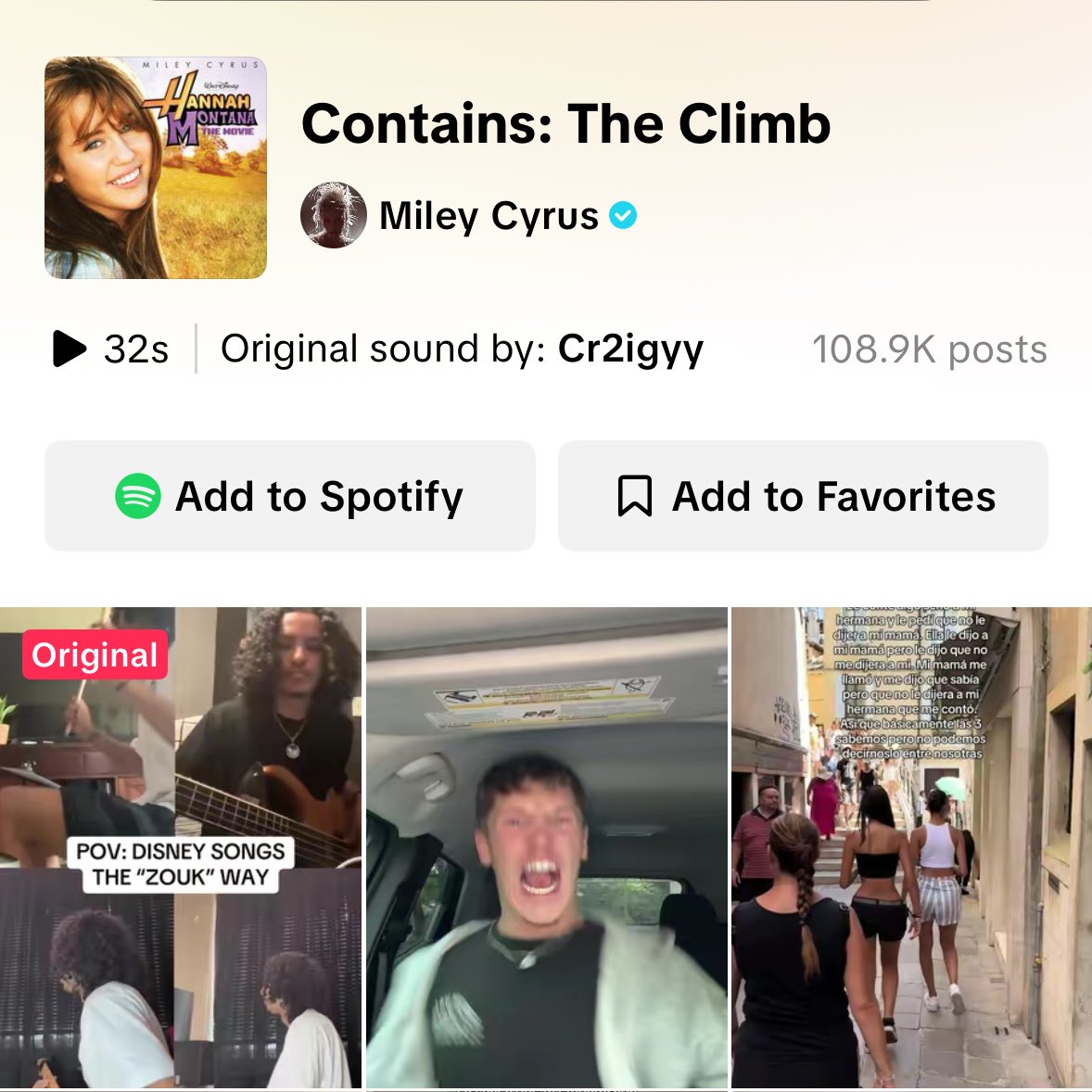 fightformiley's tweet image. PLEASE post a tiktok dancing to this viral remix of the climb @mileycyrus @mileyworld