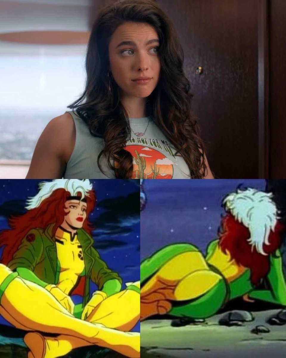 RealScreenGeek's tweet image. Margaret Qualley rumored for Rogue in Marvel's X-Men MCU movie.