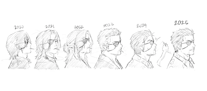through the years 