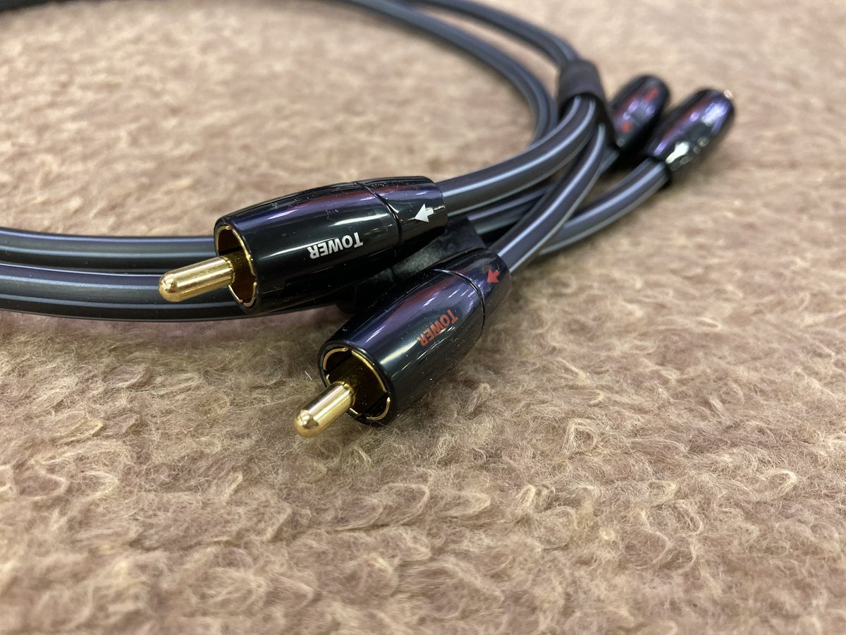 nomuramusen's tweet photo. 入荷しています✨
先日発売されたaudioquest🇺🇸のRCAケーブル「TOWER」が入荷しています😆
45周年を迎えたケーブルメーカー audioquestの新たなエントリーモデルです
audioquestらしく楽器やボーカルの定位が良く明瞭なサウンドは初めてのグレードアップにおススメです👍
#ノムラ無線 #audioquest https://t.co/dav6q4B94m