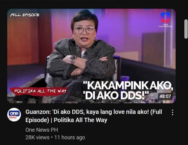 daviddangeloph's tweet image. Oh Kakampink naman pala si Guanzon eh. Hindi naman pala DDS. Weh? 

#DavidDAngelo 
#Kakampink #RowenaGuanzon