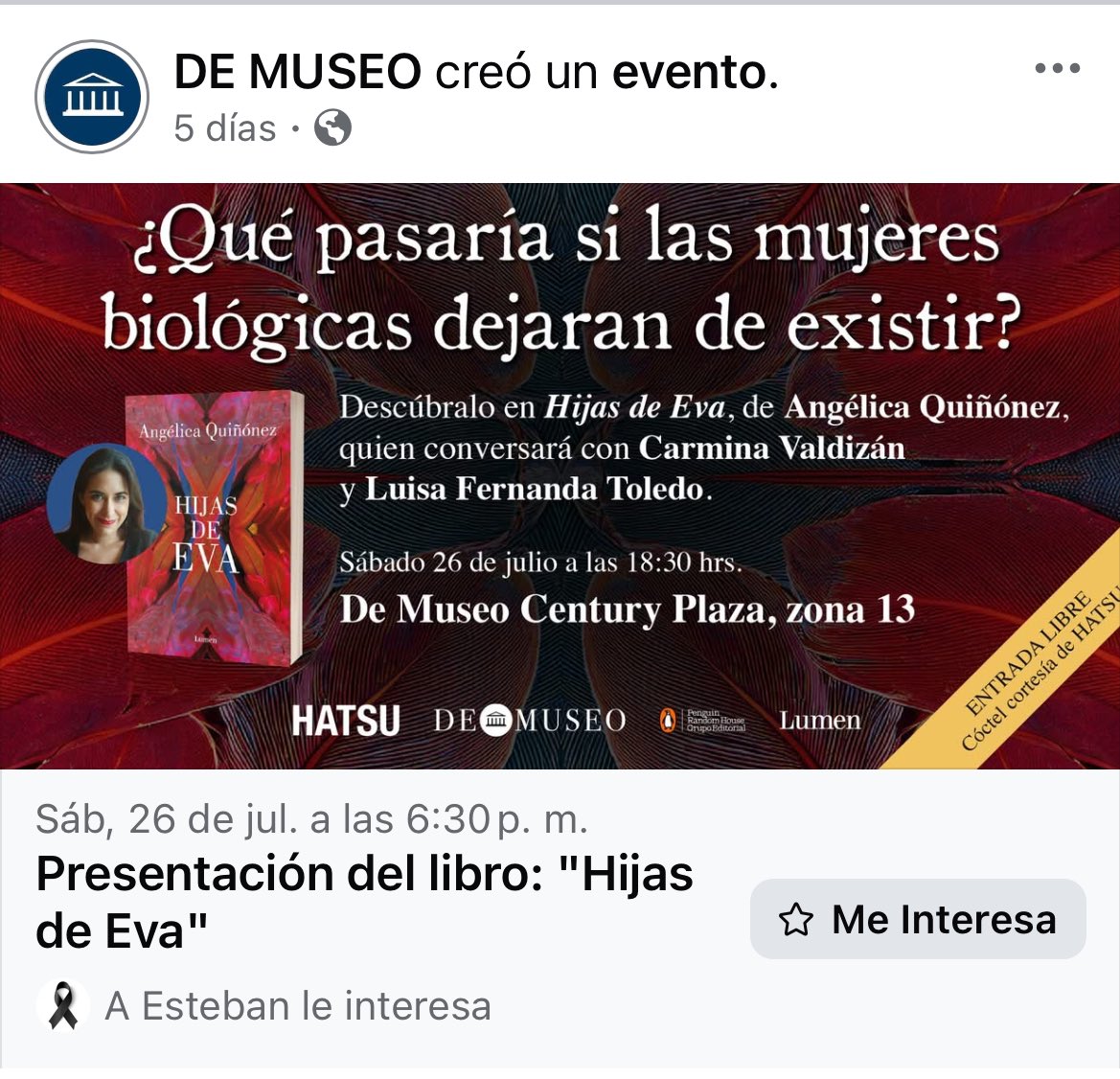 Ojalá sigan presumiendo sus mierdas genéricas de <a href="/demuseo/">De Museo</a> y sepan que están mucho peor que la mara que compra sus panes en San Martín