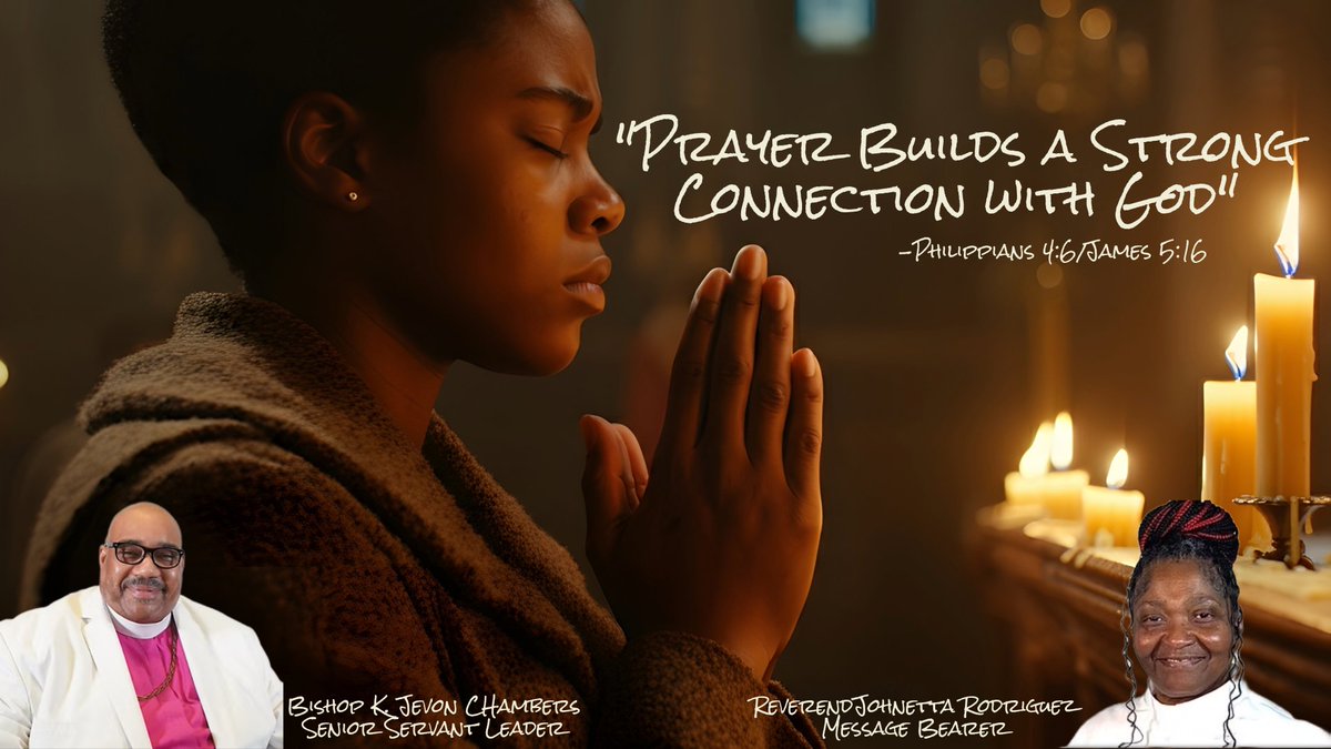Join Us for Worship This Sunday🌟

Come in person or tune in online for our M3C Cyber Morning Worship this Sunday at 11AM (CST)

📖 We’ll be preaching a powerful message titled, "Prayer Builds a Strong Connection with God", (Philippians 4:6; James 5:16), and we’d love to have you