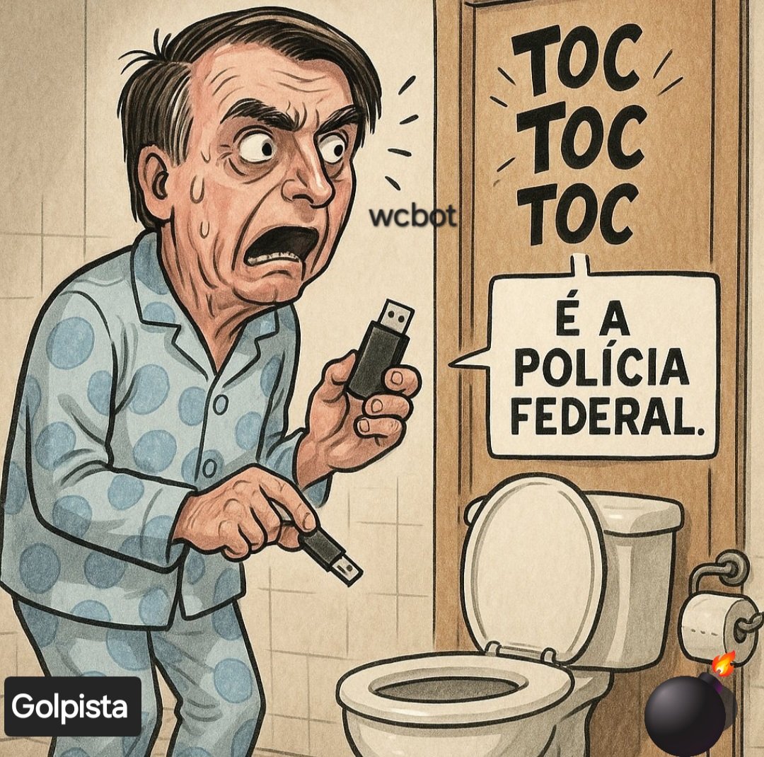 wwanniacbot's tweet image. Jair o Capitão do Golpe na cadeia, Dudu Eduardo Bolsonaro está sendo investigado após tarifaço de Trump Golpista,por compra de dólares, Obrigada Bolsonaro por ser tão idiot@ e guardar o pen drive em casa kkkkk. STF GIGANTE EU APOIO O STF Defendendo nossa Soberania.