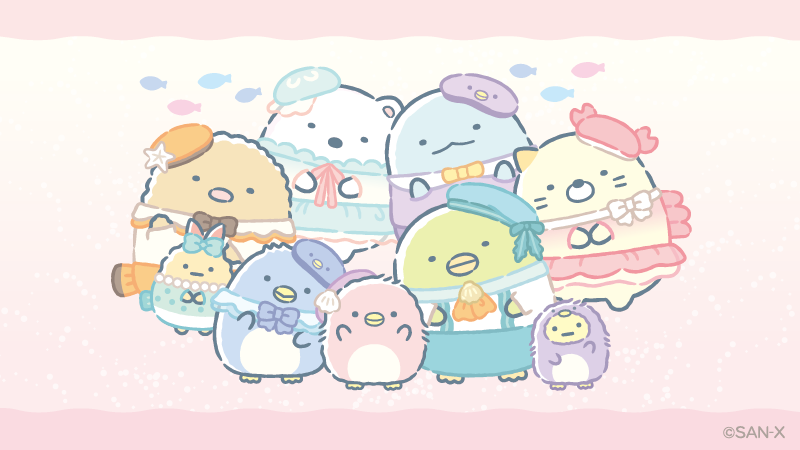 すみっコぐらしコレクション　ぺんぎんラグーンシリーズ すみっコぐらしから新作♡ぺんぎんラグーンで夏気分アイテムが登場 |