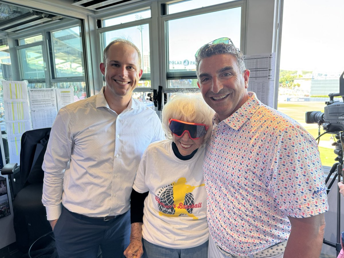 May stole the show! An honor to have her in the booth with us