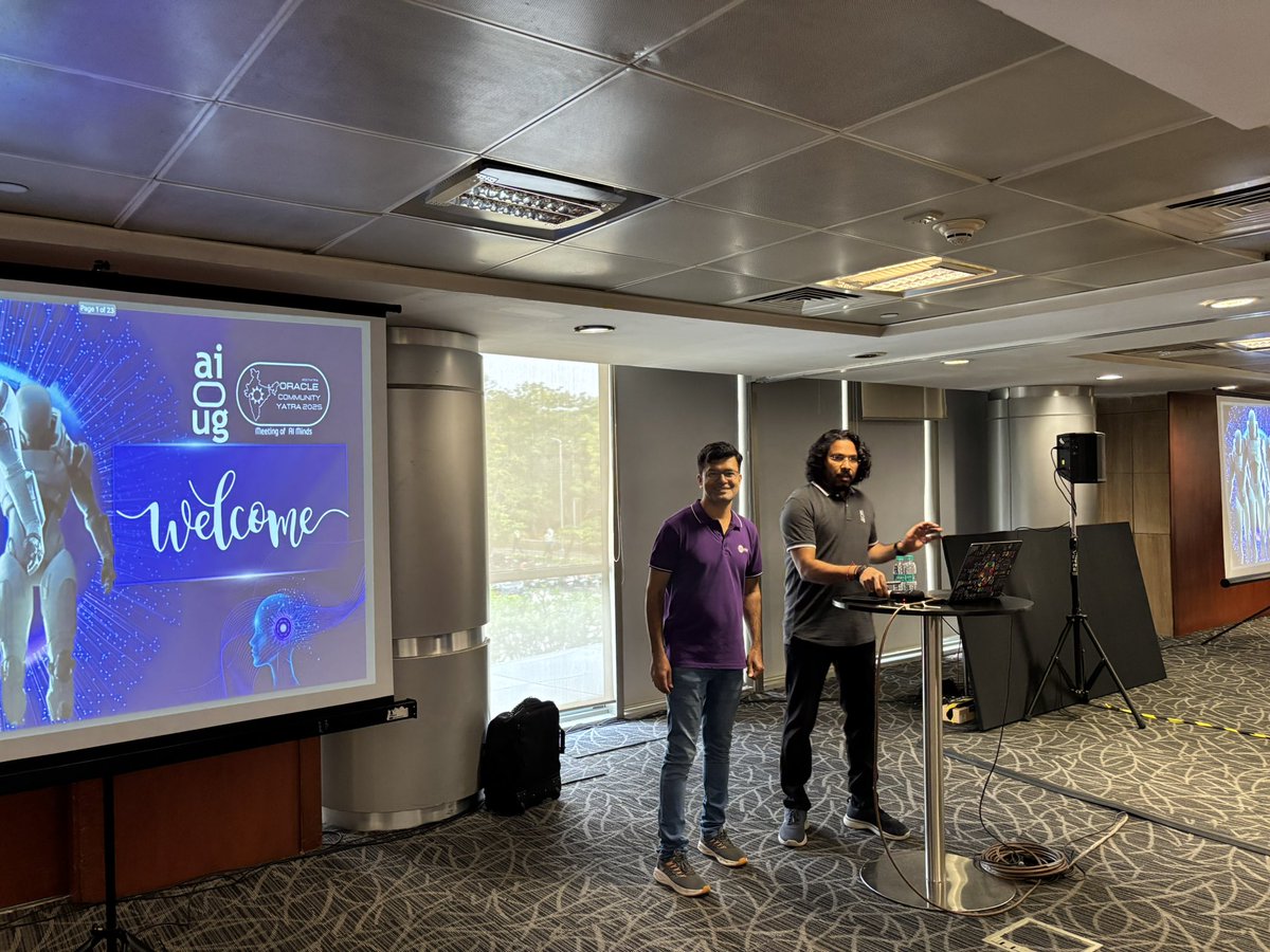 Karan Dodwal OCM ♠ (@dodwaldbv) on Twitter photo #Aioug aioug.org/ocyatra/2025 <a href="/AIOUG/">All India Oracle Users Group (AIOUG)</a> <a href="/oracleace/">Oracle ACE Program</a> #OCYatra2025 #aioug <a href="/OracleCloud/">Oracle Cloud</a> <a href="/OracleExadata/">Oracle Exadata</a> <a href="/OracleDatabase/">Oracle Database</a> <a href="/sai_penumuru/">Sai Penumuru</a> #Aioug aioug.org/ocyatra/2025 <a href="/AIOUG/">All India Oracle Users Group (AIOUG)</a> <a href="/oracleace/">Oracle ACE Program</a> #OCYatra2025 #aioug <a href="/OracleCloud/">Oracle Cloud</a> <a href="/OracleExadata/">Oracle Exadata</a> <a href="/OracleDatabase/">Oracle Database</a> <a href="/sai_penumuru/">Sai Penumuru</a>