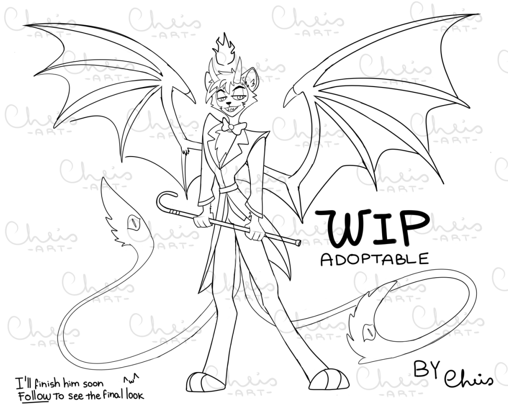 Cheis_Cervetti's tweet photo. Cooking up a new adoptable! ✨
This one’s a cat demon!
https://t.co/T27wKXbXAf
~~ WIP for now
Follow to see the final version soon!
#adoptable #adoptables #wip #characterdesign #ocforsale #helluvabossoc #demonadopt #adopts #wip https://t.co/fpkZ41eSJV