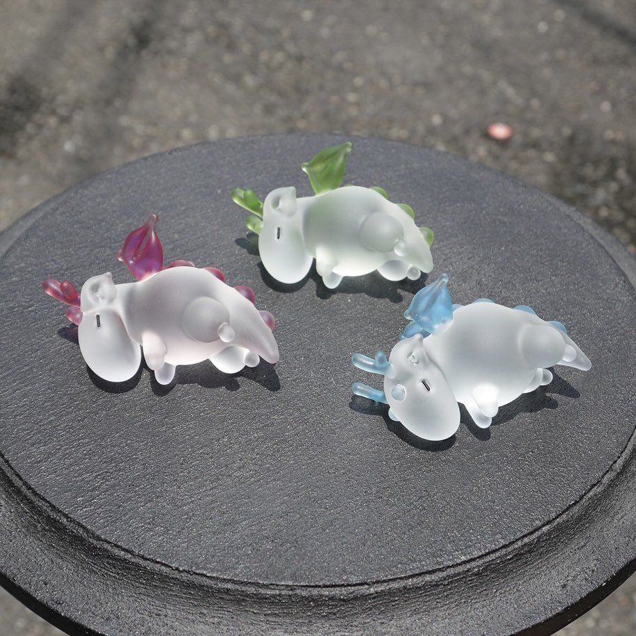 cocoroiro ココロイロ プチドラゴン デブゴン glass工房ココロイロ on X: