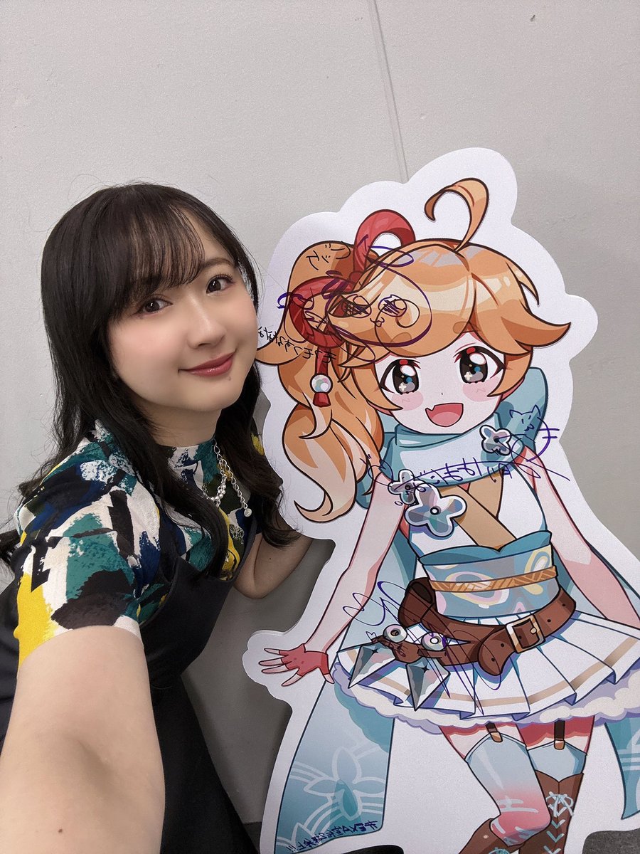 #ぎるぐる ステージありがとうございました！
ビッケパネルにもサインさせていただきました✨
ぎるぐるたくさんの方に楽しんでいただけますようにー！
#BitSummit13th