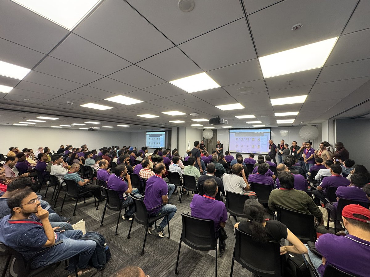 sandeshr's tweet image. #Ace’s sharing their experiences #OCYatra2025 #Oracle
@oracleugs @oracleace #Bangalore @AIOUG @aioug_bengaluru @sai_penumuru @ncalerouy @connor_mc_d @JulianFreyCH @neilsellers @bkhan @MikeDietrichDE @alexnuijten @patch72 @GavinSoorma @vijaysiva79 @Ambili_Thots @tanwanichandan