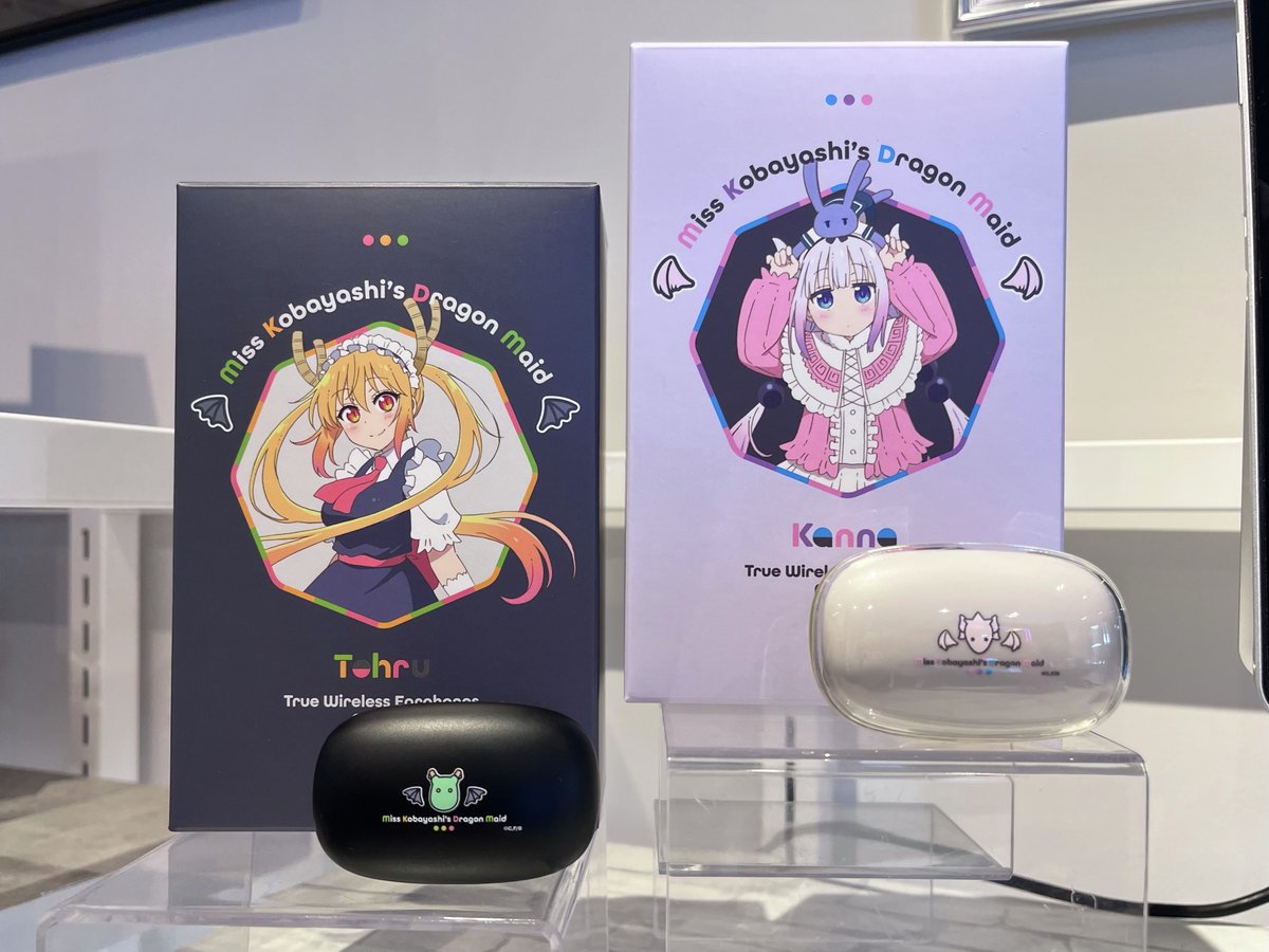 ONKYO 小林さんちのメイドラゴン ワイヤレスイヤホン ONKYO カンナ