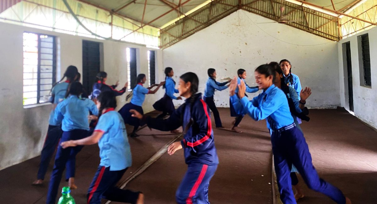 UNFPANepal's tweet image. At a school in Kapilvastu, adolescent girls came together for the first time under the #SAFEGirlsProject supported by #KOICA building trust, connection, and a strong foundation for their journey of learning and empowerment.