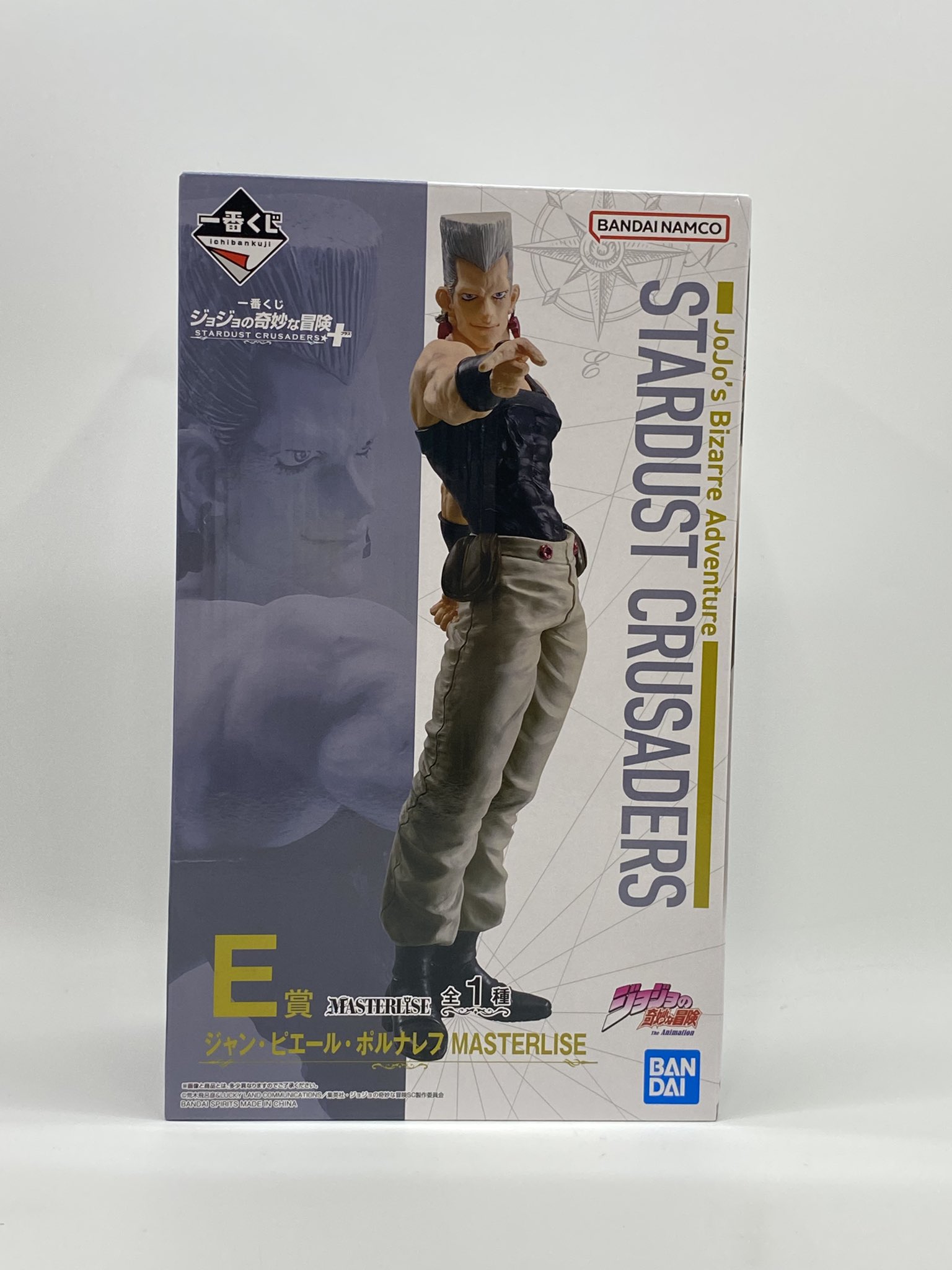 ジョジョ 一番くじ E賞 ジャン ピエール ポルナレフ フィギュア 一番くじ ジョジョの奇妙な冒険 STARDUST CRUSADERS E賞 ジャン