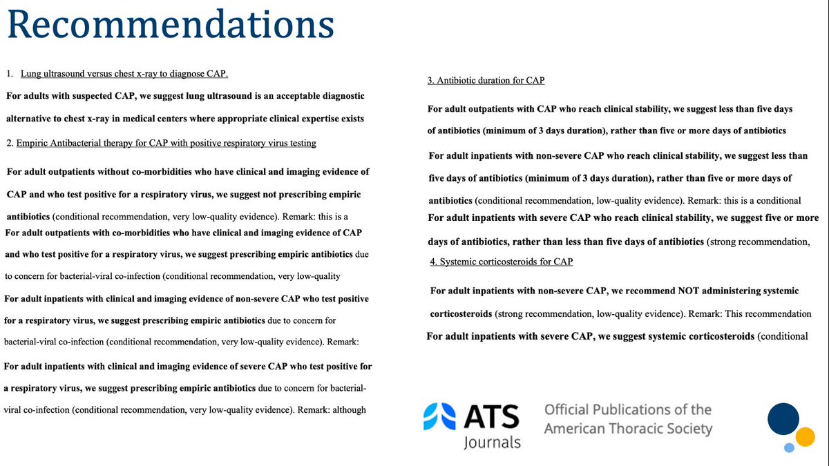 AliSMV7's tweet image. 🔺NEW: Diagnosis and Management of Community-acquired Pneumonia. An Official American Thoracic Society Clinical Practice Guideline (2025)
atsjournals.org/doi/10.1164/rc…