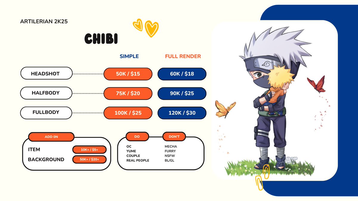 artilerian's tweet image. ☆°OPEN COMMISSION°☆
RT and like are very apreciated💕
Hi!! I'm open a new commission. You can send me a DM if you interested. Feel free to ask me anything!
Vgen: vgen.co/artilerian
More sample: artilerian-comms.carrd.co
#commissionopen #zonakarya #artidn #commissionart