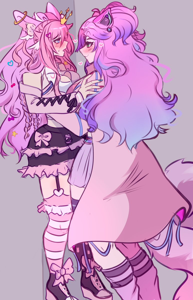 NekoUnix's tweet image. Hehe, @RiniiBuniiVT is looking very very smol!
Art: @AncharliegumArt