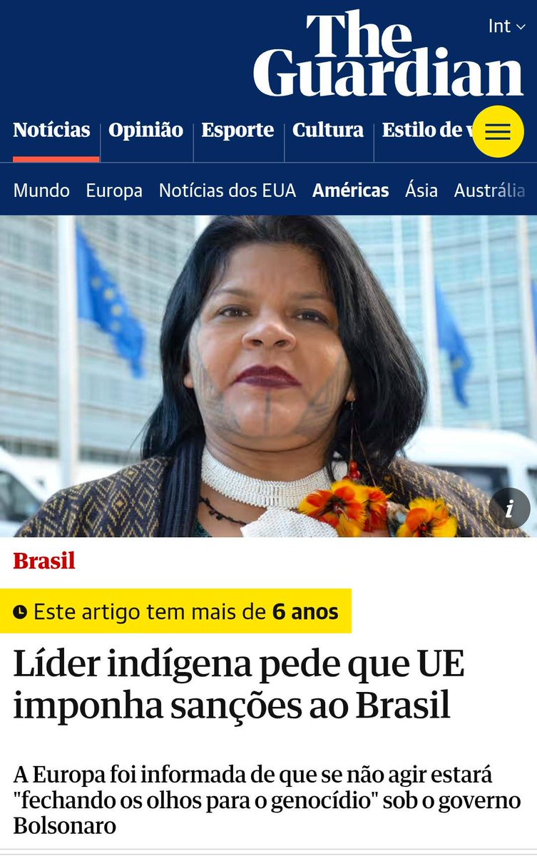 Nessa época eles não ligavam pra soberania