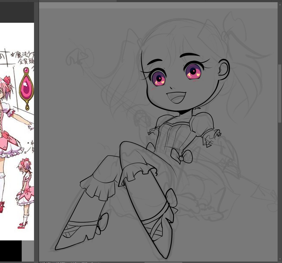 in a magical girl mood