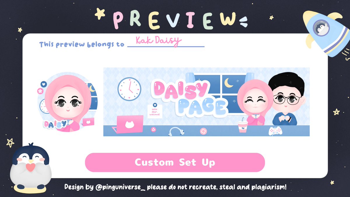 pingu ⋆ pls @ after dm! tweet media