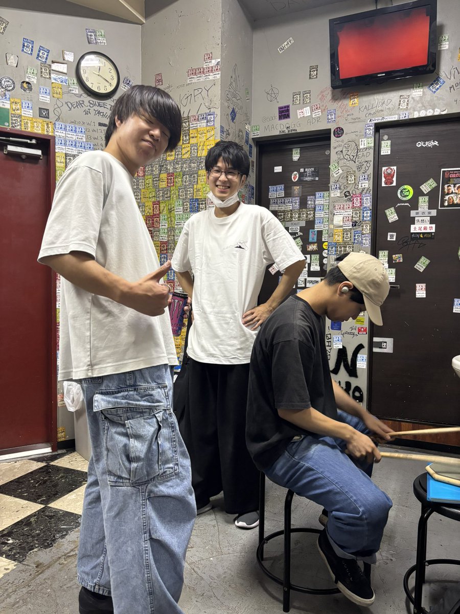 これは出番前の人です。