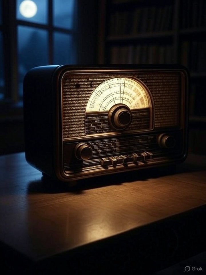 Writing Prompt:

The old radio crackles, whispering your name in a voice not human. It knows your secrets. The dial won’t turn off. 
What happens next?

#WritingCommunity #typewriterlore #AuthorLife #inspiration