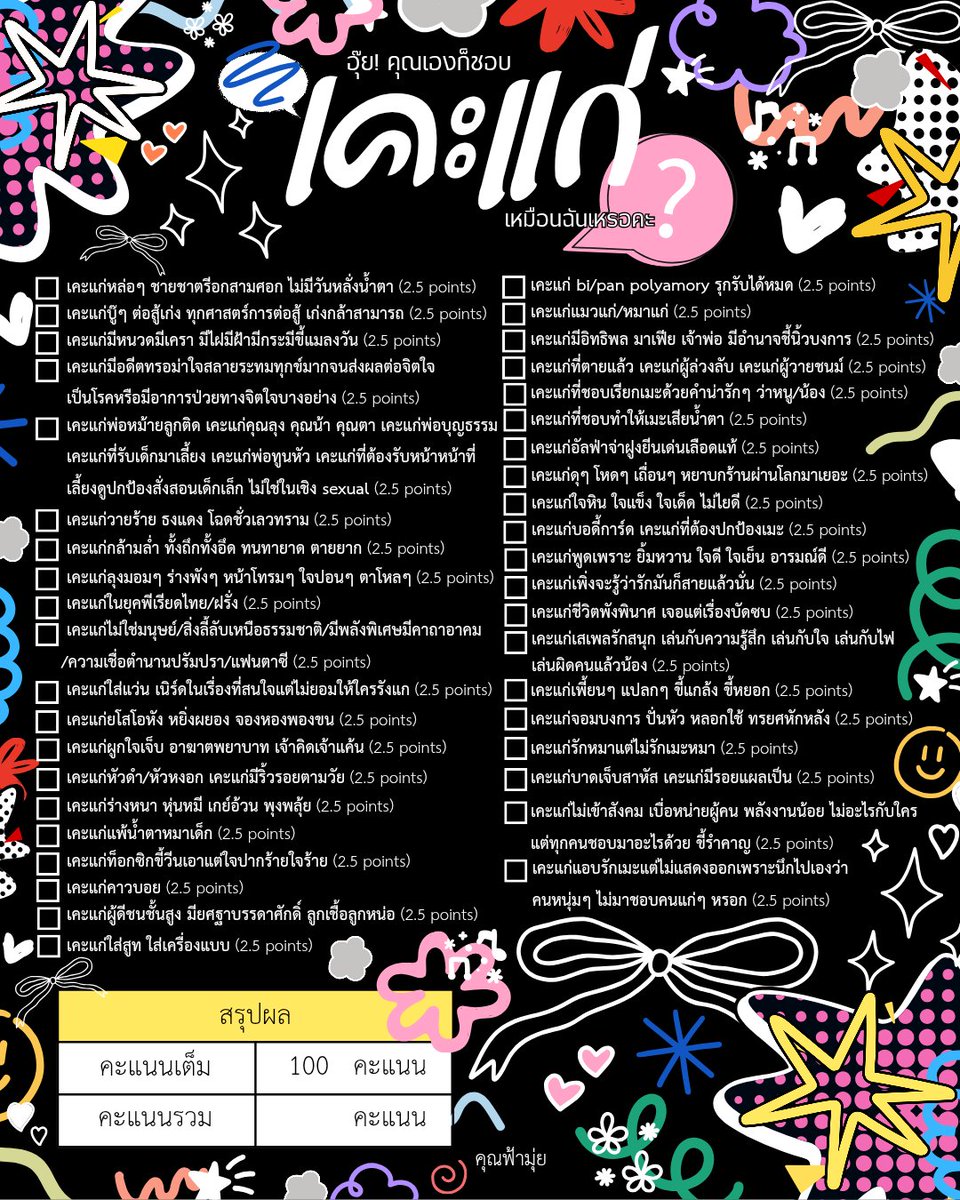 #คุณฟ้ามุ่ย : ฮิฮิ จะมีคัยคะแนนเต่มร้อยเหมือนฉัน