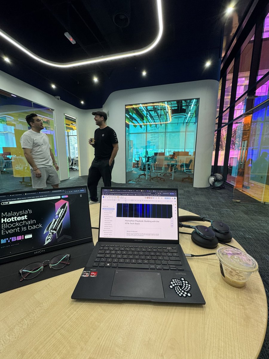 🇲🇾 Malaysia Hackathon – Day 2

Using <a href="/iota/">IOTA</a> modular tech stack, teams are prototyping solutions tackling challenges in:

 - Digital identity
 - Circular economy
 - Device tracking &amp; authenticity
 - RWA Tokenization

Sleep is optional 😄

Great projects, Kuala Lumpur is proving to