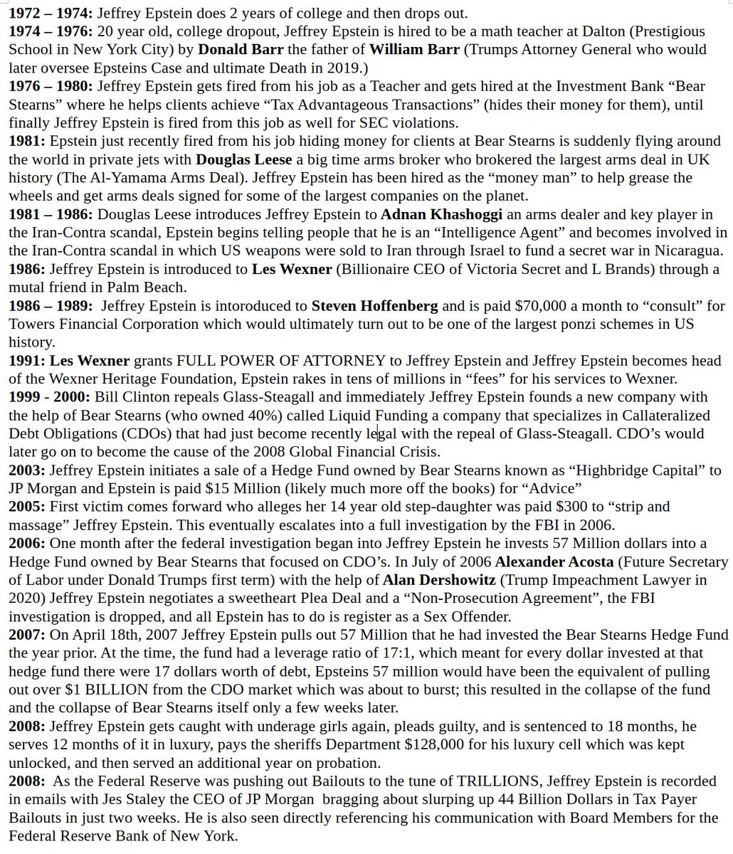 MTWake's tweet image. Jeffrey Epstein had communication lines directly to the Federal Reserve, FYI.