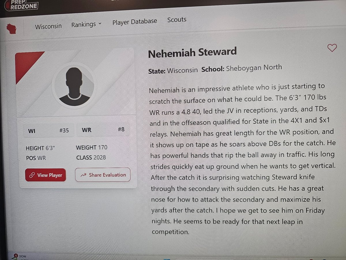 Nehemiah Steward (@nehemiah_stew) on Twitter photo thank you ā¦<a href="/MJ_NFLDraft/">Mark Johnson</a>ā© and ā¦<a href="/PrepRedzoneWI/">Prep Redzone Wisconsin</a>ā© for the article and ranking me!! thank you ā¦<a href="/MJ_NFLDraft/">Mark Johnson</a>ā© and ā¦<a href="/PrepRedzoneWI/">Prep Redzone Wisconsin</a>ā© for the article and ranking me!!