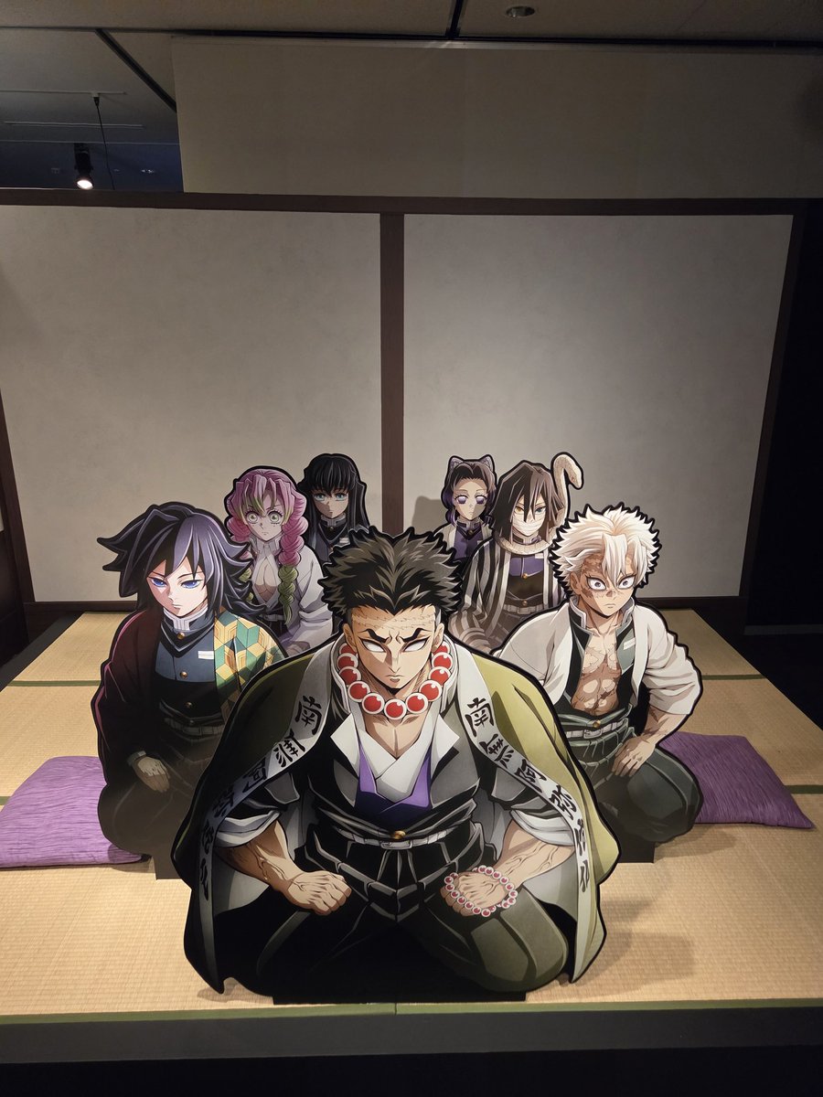 鬼滅の全集中展かなりよかった、写真はほんの一部