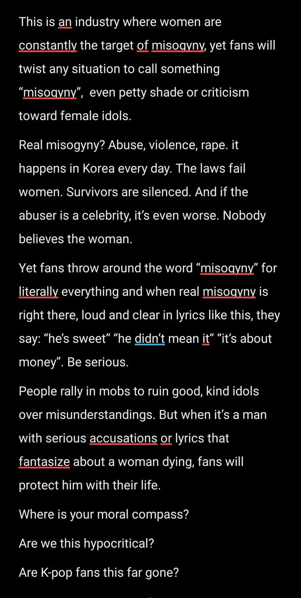 gw0110p05's tweet image. #UnfilteredThoughts #ThingsOnMyMind #offkpopposts

Are kpop fans this far gone? Like… are we actually this messed up?
I&apos;m posting this because I need to get it out of my system. this whole situation has left me disturbed and disillusioned. i need to say it 💔