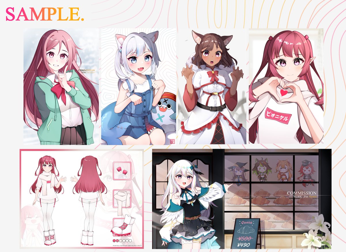 ✨Re-X very appreciated✨
Yahhoo~ Minna San Currently i open commissions for new varian price!

If you are interested you can Dm me on discord AwyPion#2039 and X or Through VGen vgen.co/pioni

#Commission #commissionopen #VGenComm 
#VTuberUprising