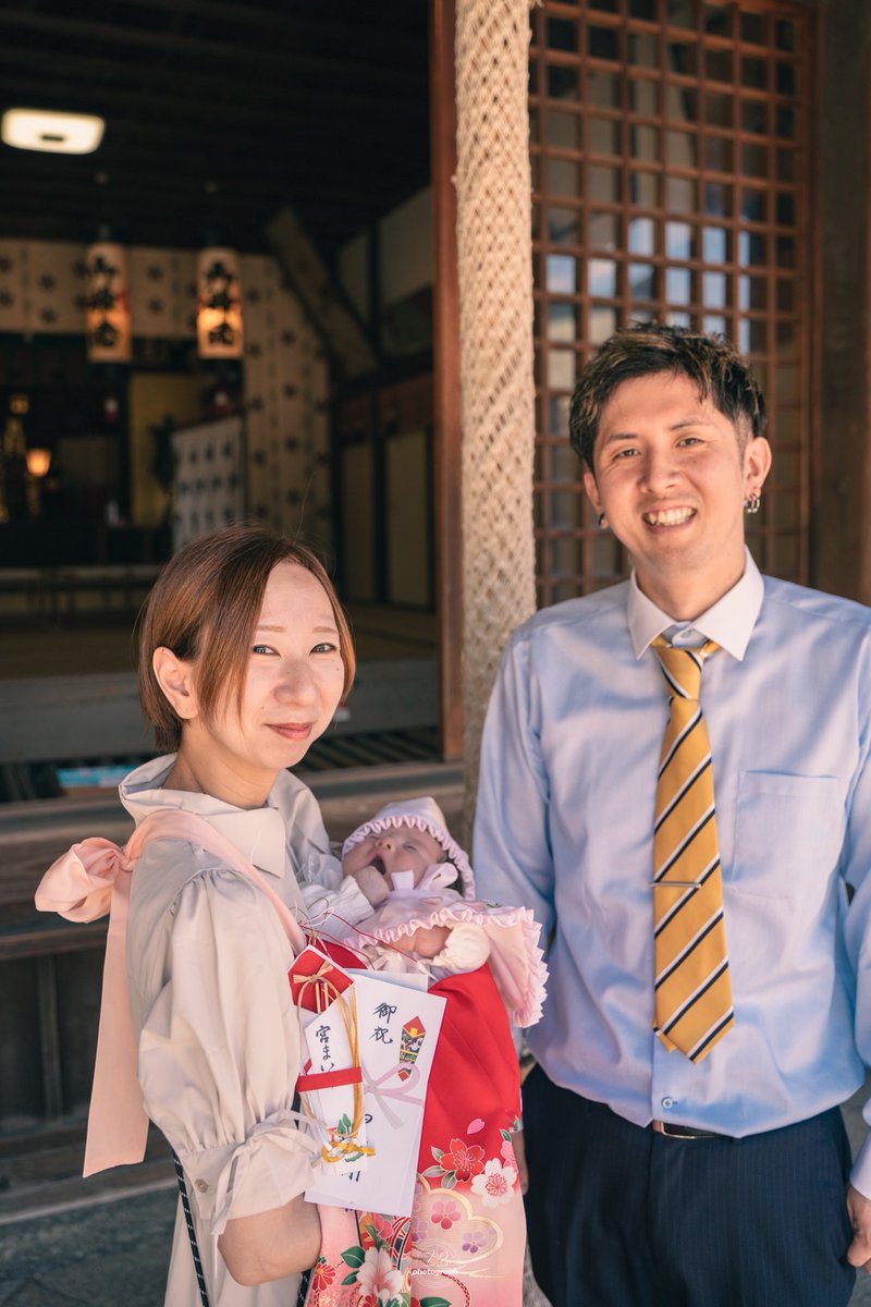 ccfam_zc6's tweet photo. 本日娘の御宮参り⛩️
photographer📸　@zii_spec https://t.co/kv632d2a1J