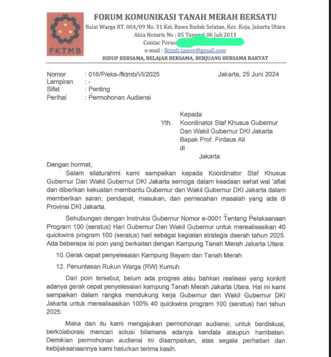 ๐ญ๐ฒ๐ป๐ด๐ฉ (Forum Komunikasi Tanah Merah Bersatu) tweet media