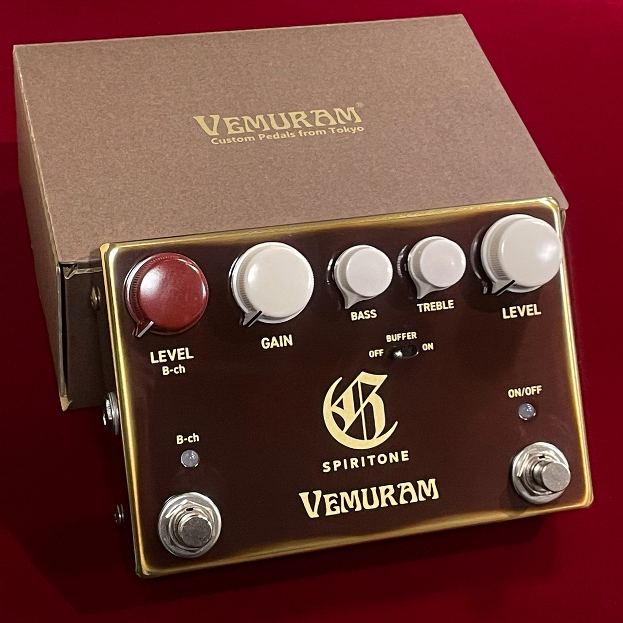 シリアルナンバー10番台【VEMURAM SPIRITONE】 未開封 山野楽器 ロックイン難波 on X: 