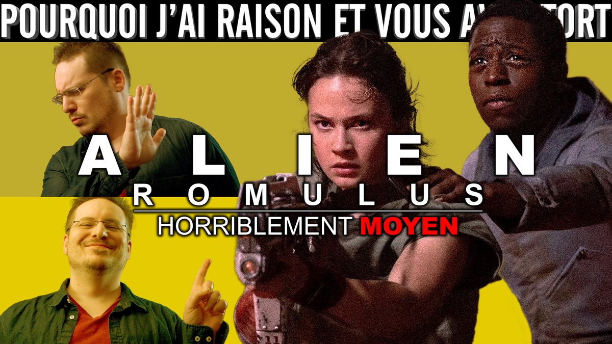 CinemaDurendal's tweet photo. Enfin, après un mois à se débattre avec Disney, le nouveau PJREVAT est disponible !
Il est temps de mettre les points sur les i avec le dernier film de la franchise Alien : Alien Romulus !

https://t.co/Kii9kY0yRq
https://t.co/J5AOCZFDEO https://t.co/cpM3XmWy5q
