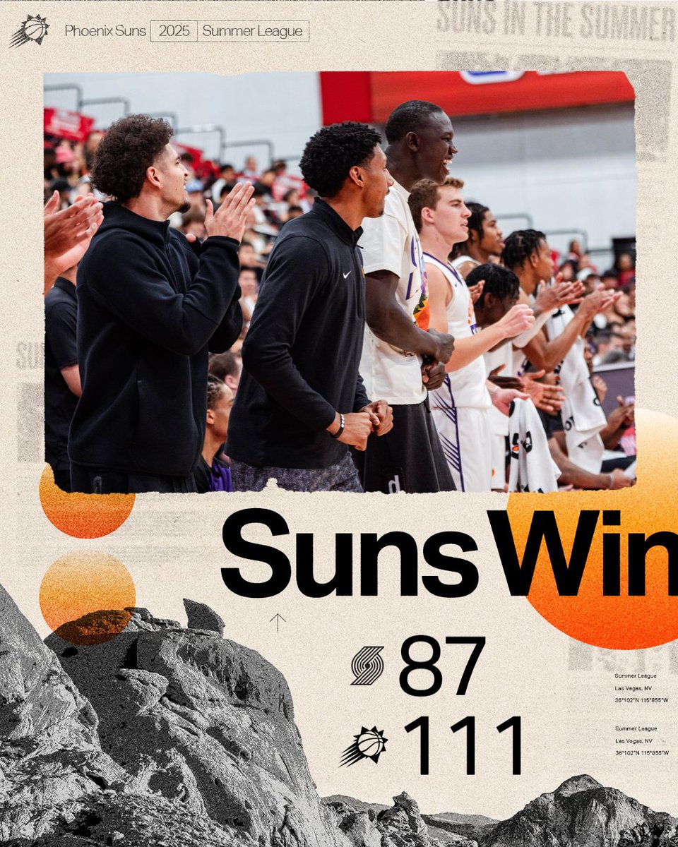 Phoenix Suns (@suns) on Twitter photo Ending Summer League with a W! Ending Summer League with a W!