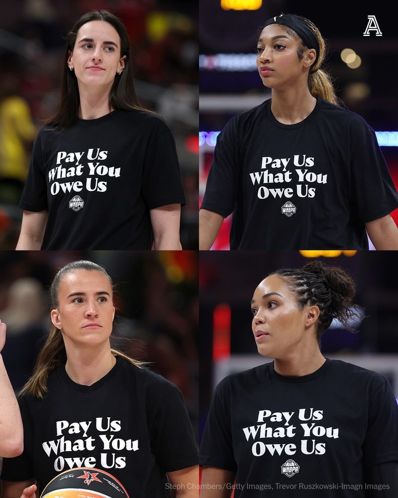 vancemurphy's tweet image. There is not a more tone deaf group of people than entire WNBA, both players and front office.
I hope their viewership tanks to record lows.