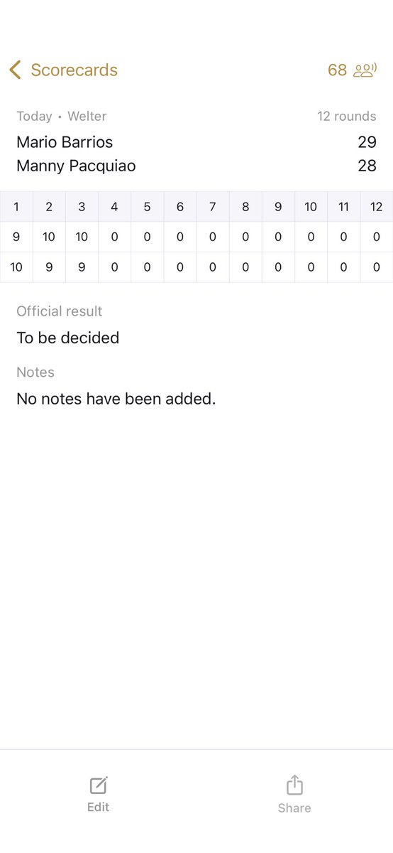 Here's how I scored Mario Barrios vs Manny Pacquiao <a href="/fightscoresapp/">Fight Scores</a> #boxing!