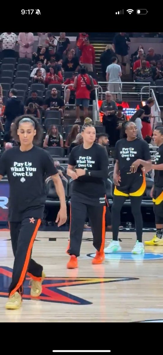 Jigglestick3's tweet image. If I owned a league that nobody watches for the on-court product, I'd create a series of controversies, like fights, crappy officiating, and now a gender-fairness issue to keep people talking about my so-far-unattractive league.