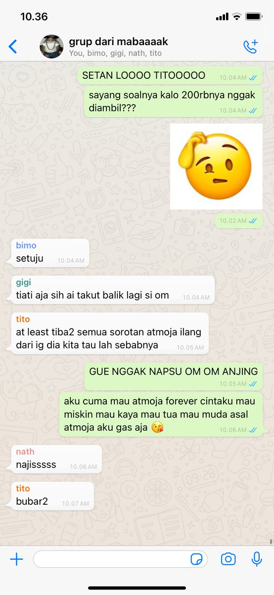 sayang kalau 200 ribu (in this economy) nggak diambil, jadi ya ambil aja :D