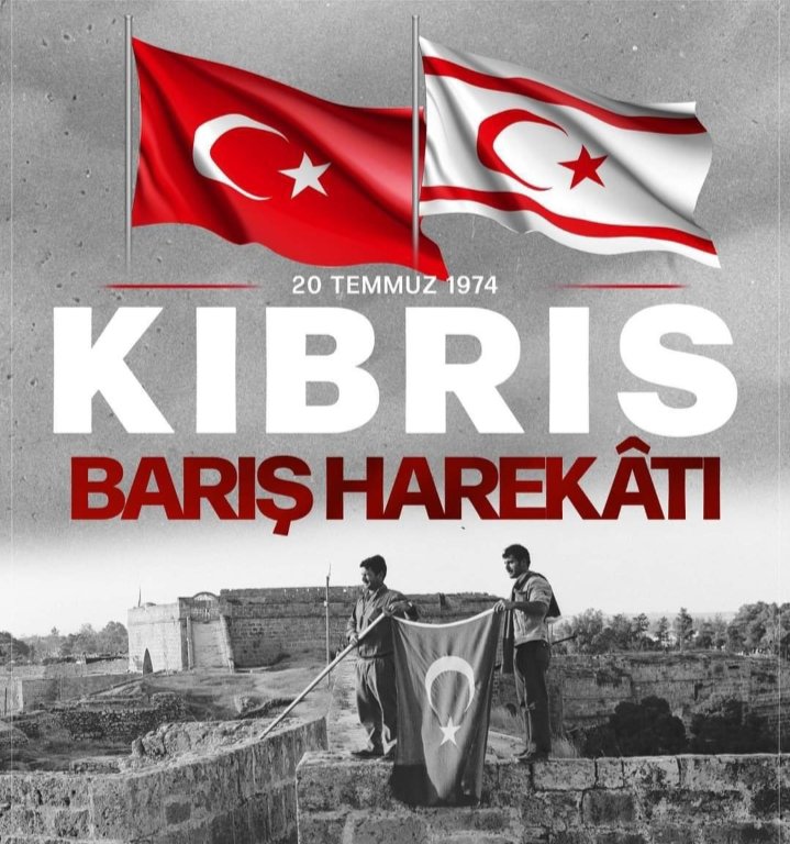 ErlikHan_35's tweet photo. #KıbrısBarışHarekatının 51'inci Yıldönümü ve 20 Temmuz Barış ve Özgürlük Bayramı Kutlu Olsun. Şehitlerimizi rahmet ve saygıyla anıyor, Ruhları şad ve mekanları cennet olsun. Başta Babam olmak üzere hayatta olan Muharip Gazilerimizi şükran, minnet, sevgi ve saygıyla selamlıyorum. https://t.co/G0g8QAVclE