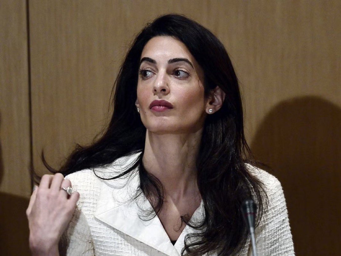 persianjewess's tweet image. Amal Clooney,
Where’s your condemnation of the rape and slaughter of your own Druze people by Syrian Islamists?
The Druze genocide is being filmed and posted online.
Where’s your ICC warrant for Abu Muhammed Al Jolani? 🤔